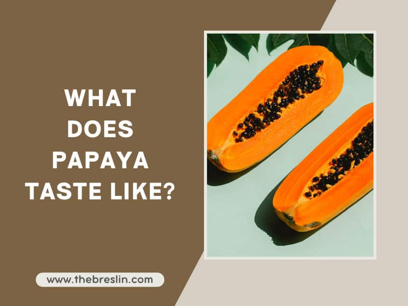 does papaya taste like vomit